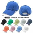6 Panel Premium Relaxed Golf Cap | https://www.bestnamebadges.com