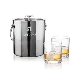 Catania Ice Bucket & Whitlock On-the-Rocks Set