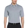 Callaway Men's SS All Over Stitched Chev Polo | https://www.bestnamebadges.com