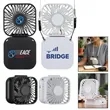 Handheld Rechargeable Folding Mini USB Fan w/Lanyard | https://www.bestnamebadges.com