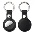 Genuine Leather AirTag Case | https://www.bestnamebadges.com