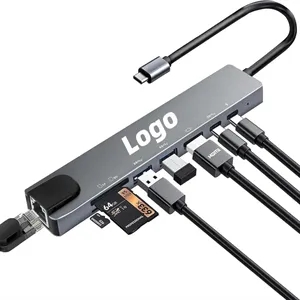 Docking Station 8 in 1 Type C Hub