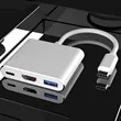 Dual HDMI Adapter 4K60Hz Type C | https://www.bestnamebadges.com
