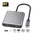USB C to Dual HDMI Adapter | https://www.bestnamebadges.com