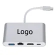 4-in-1 Type-C to USB 3.0 RJ45 HDMI PD Converter Adapter Hub | https://www.bestnamebadges.com