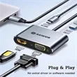 4 in 1 USB C Hub | https://www.bestnamebadges.com