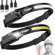 LED Induction Headlamp  Motion Sensor Headlight | https://www.bestnamebadges.com