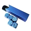 Metal Surface Dice Set | https://www.bestnamebadges.com