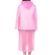 Transparent Reusable Rain Poncho | https://www.bestnamebadges.com