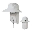 Quick Dry Bucket Hat With Neck Flap | https://www.bestnamebadges.com