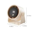 Durable Usb Rechargeable Mini Silent Desktop Cooling Fan | https://www.bestnamebadges.com