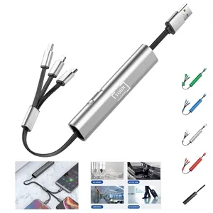 3-in-1 Retractable Multi-Port Charging Cable