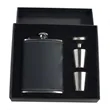 8 oz Stainless Steel Hip Flask Gift Set | https://www.bestnamebadges.com