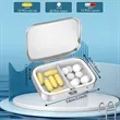 Portable Round Metal Pill Box | https://www.bestnamebadges.com