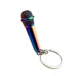 Miniature Replica Microphone Keychain | https://www.bestnamebadges.com