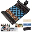 Premium Roll-Up Portable Chess Set | https://www.bestnamebadges.com