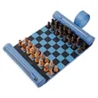 Premium Roll-Up Portable Chess Set | https://www.bestnamebadges.com