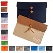 Eco-Friendly Premium Felt A4 Document Pouch | https://www.bestnamebadges.com