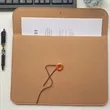 Eco-Friendly Premium Felt A4 Document Pouch | https://www.bestnamebadges.com