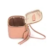 Mini Cylindrical Leather Pouch | https://www.bestnamebadges.com