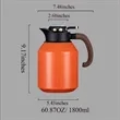 316 Stainless Steel Smart Temperature Tea Infuser Pot | https://www.bestnamebadges.com