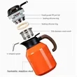 316 Stainless Steel Smart Temperature Tea Infuser Pot | https://www.bestnamebadges.com