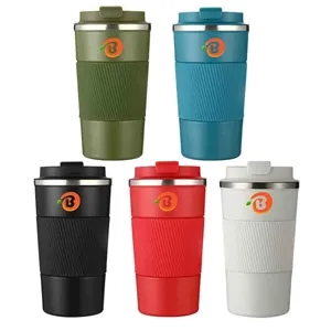 304 Stainless Steel Insulated Bottle with Silicone Sleeve