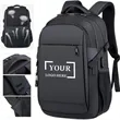 USB Laptop Backpack | https://www.bestnamebadges.com