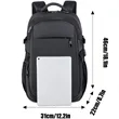 USB Laptop Backpack | https://www.bestnamebadges.com