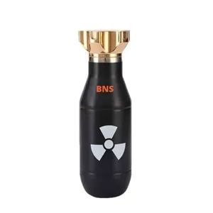 Torpedo-Style Vacuum Insulated Military Outdoor Bottle