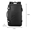 Waterproof Travel Laptop Backpack | https://www.bestnamebadges.com