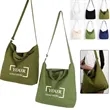 Large Capacity Canvas Tote | https://www.bestnamebadges.com