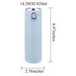 304 Stainless Steel Smart Temperature Display Insulated Mug | https://www.bestnamebadges.com