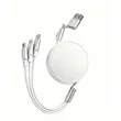 Retractable Multi Charging Cable | https://www.bestnamebadges.com