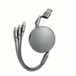 Retractable Multi Charging Cable | https://www.bestnamebadges.com