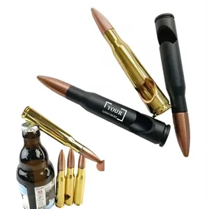 Zinc Alloy Bullet Shaped Beer Bottle Opener
