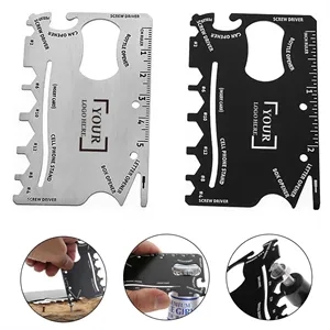 Multi Card Bottle Opener Survival Tool