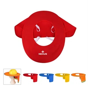 Full Brim Hard Hat Sun Shade W/ Neck
