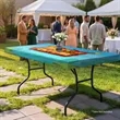 Custom Stretch Polyester Table Toppers | https://www.bestnamebadges.com