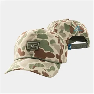 HUK® Lightweight Camo Printed Unstructured Cap