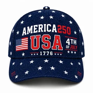 Custom America250 Sublimated Baseball Cap