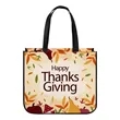 Full Color Laminated Curved Bottom Shopping Tote Bag | https://www.bestnamebadges.com