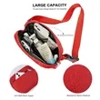 Large Capacity Crossbody Fanny Pack | https://www.bestnamebadges.com