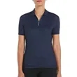 Callaway Ladies' SS All Over Stitched Chev Polo | https://www.bestnamebadges.com
