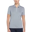 Callaway Ladies' SS All Over Stitched Chev Polo | https://www.bestnamebadges.com