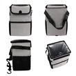 6L Waterproof Small Car Trash Can W/ Lid & Pockets | https://www.bestnamebadges.com