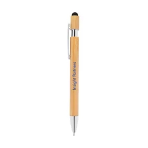 Bamboo Retractable Stylus Pen