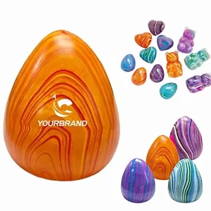 Slow Rising Marbled Stress Egg Sensory Fidget Toy