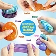Slow Rising Marbled Stress Egg Sensory Fidget Toy | https://www.bestnamebadges.com