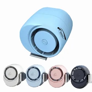 Mini Portable Waist Clip Fan USB Rechargeable Hands Free